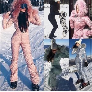 Women’s fitted ski suit